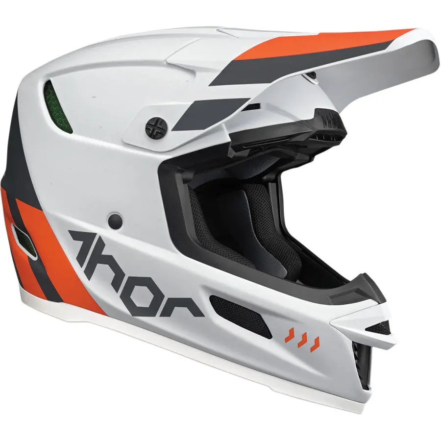 Helmet Reflex Cube Light Gray / Red Orange 1