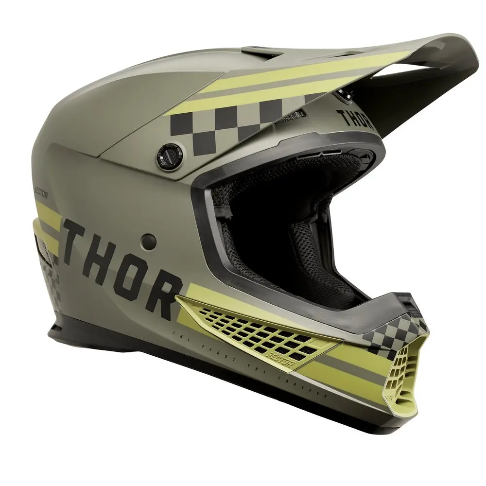 Thor Sector 2 Tactical Helmet – AR/BK Finish