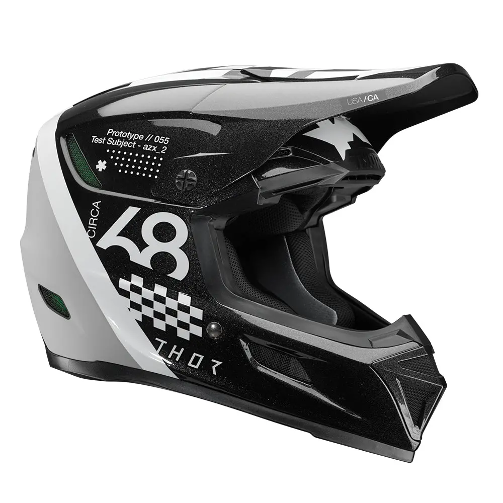 Thor Helmet Reflex Riot Black/White 1
