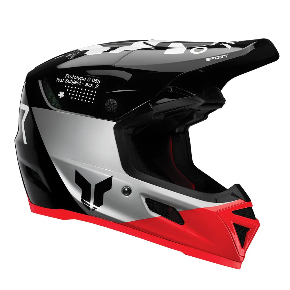 Thor Helmet Reflex Strike Black/Red 1