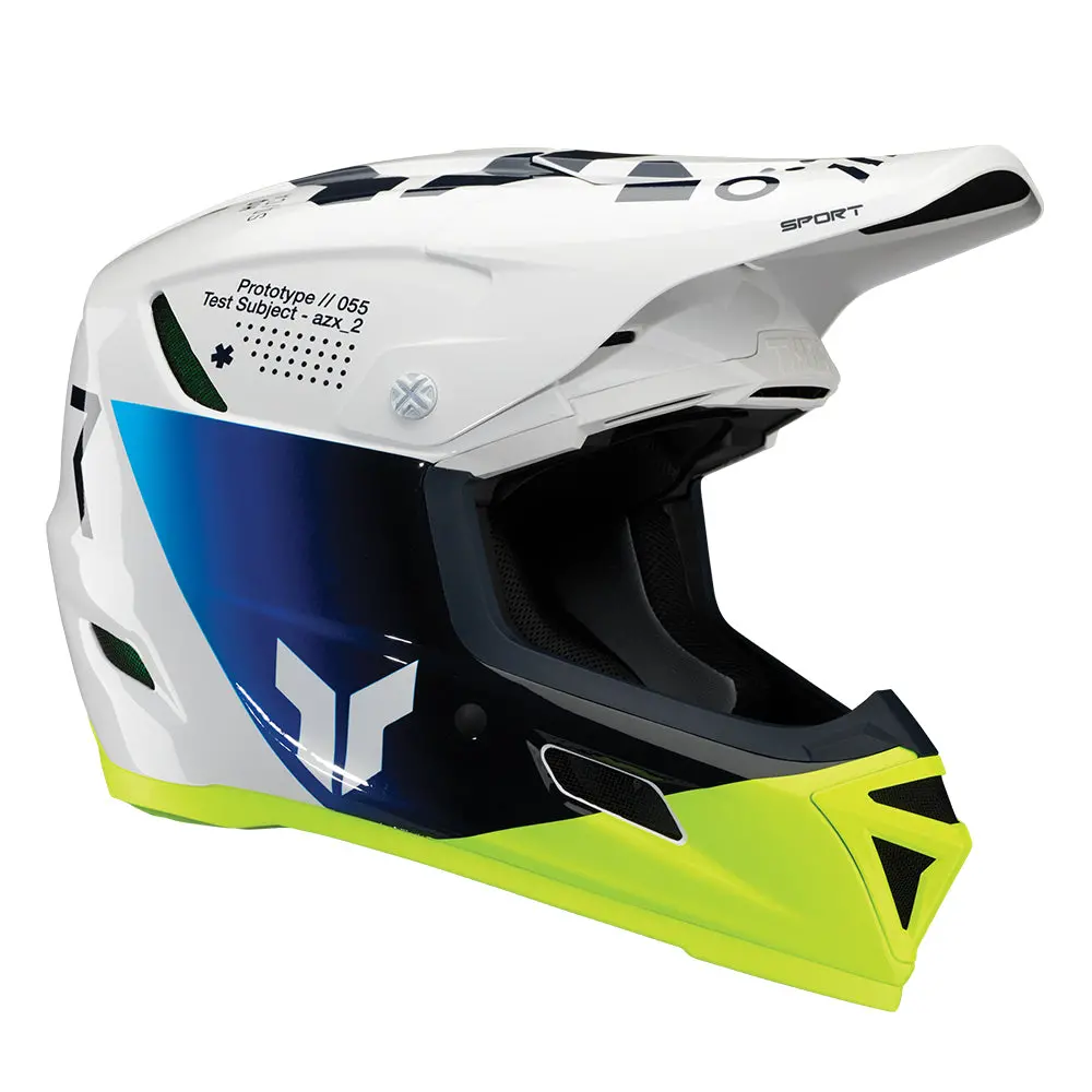 Thor Helmet Reflex Strike Navy/Acid 1
