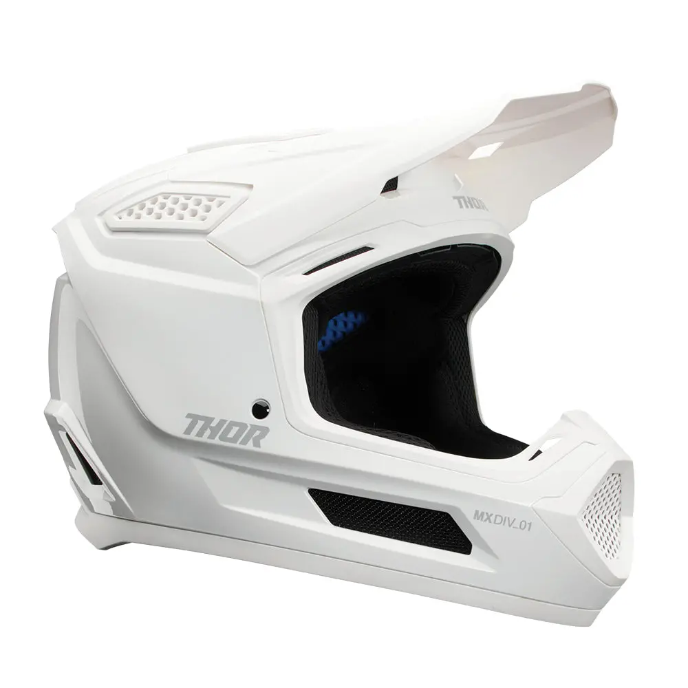 Helmet S25 Thor Mx Fleet Whiteout 1