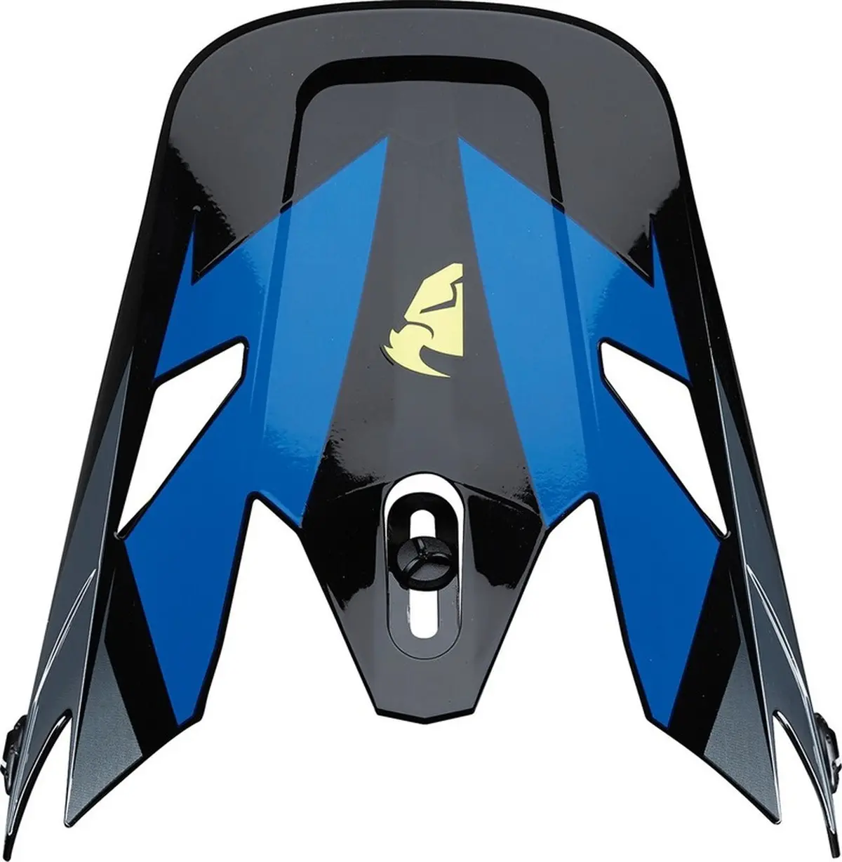 *Helmet Visor Kit S21 Thor Mx Sector Fader Blue Black 1