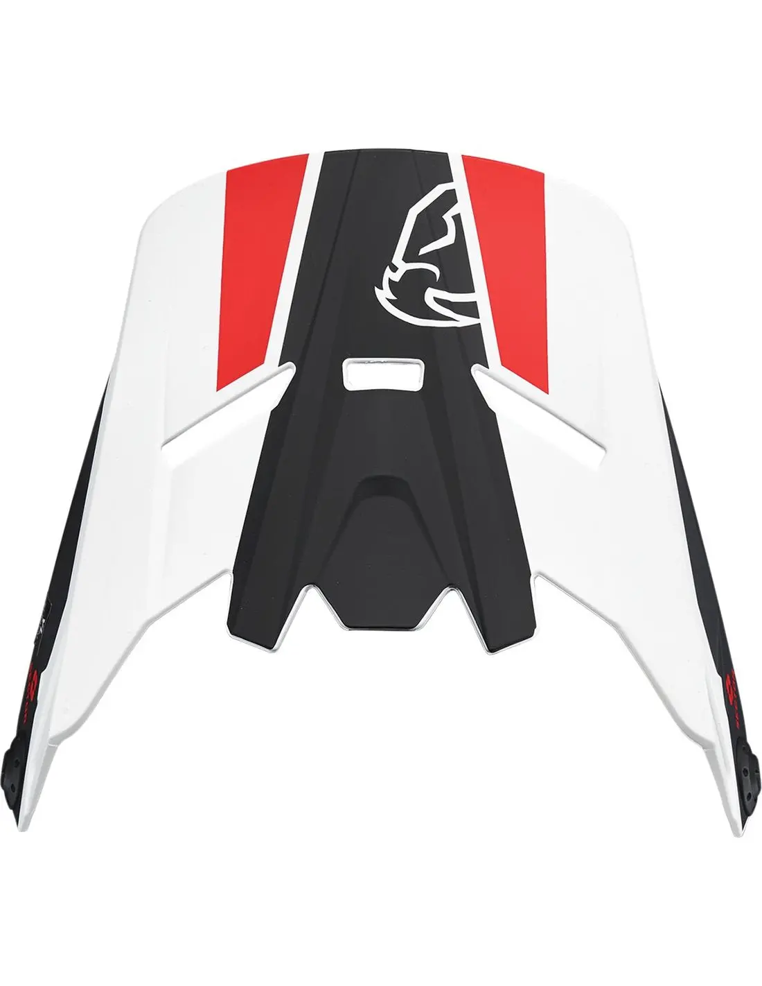 *Helmet Visor Kit S21y Thor Mx Sector Split Youth White Black 1