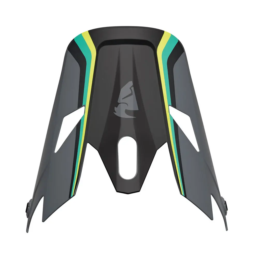 Helmet Visor Kit S22 Thor Mx Sector Runner Grey Teal 1