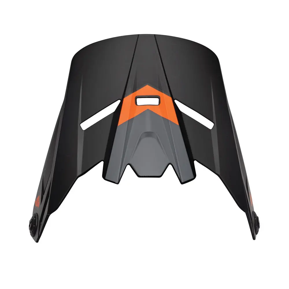 Helmet Visor Kit S22y Thor Mx Sector Youth Chev Charcoal Orange 1
