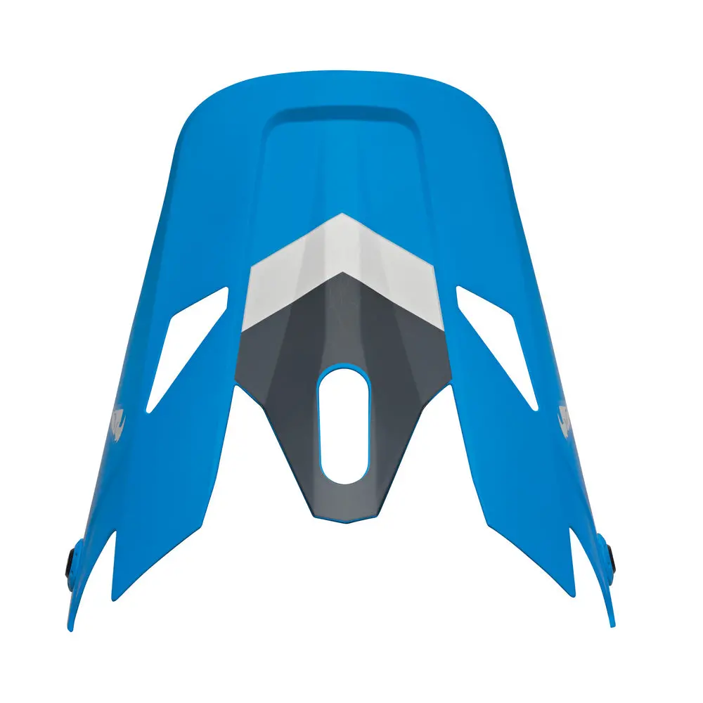 Helmet Visor Kit S22 Thor Mx Sector Chev Blue Light Grey 1