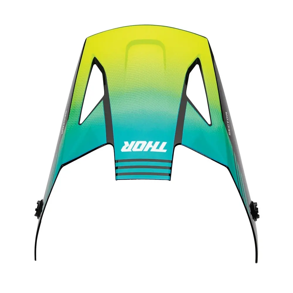Helmet Visor Kit S24 Thor Mx Sector Carve Black Acid 1