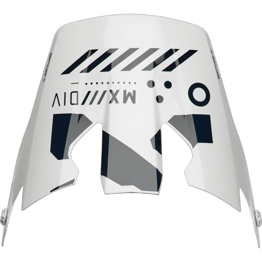Helmet Visor Kit S25 Thor Mx Reflex Sport Composite Strike Navy/Acid 1