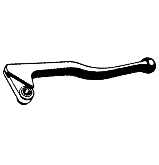 Lever - Brake, Honda Xr '429' Black 1