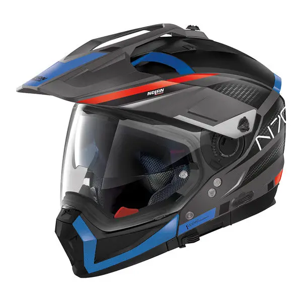 Nolan N70-2 X Adventure Helmet - Black/ Red / Blue - Xxl Only 1