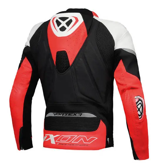 Ixon Vortex 3 Jacket Blk/Wht/Red - Sport Leather 1