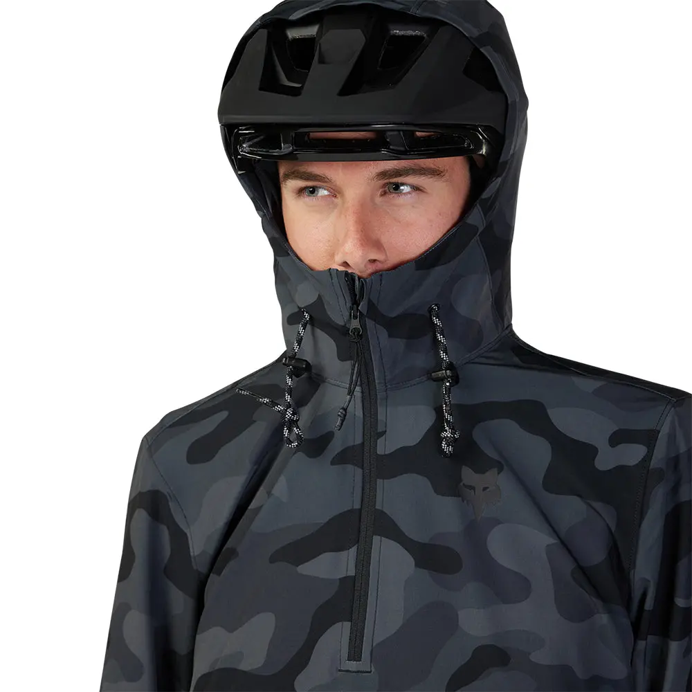 Fox Ranger Wind Pullover Jacket [Black/Camo] 1