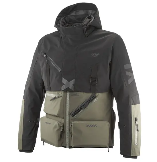 Ixon Etna Jacket Khaki/Black - Adventure 1