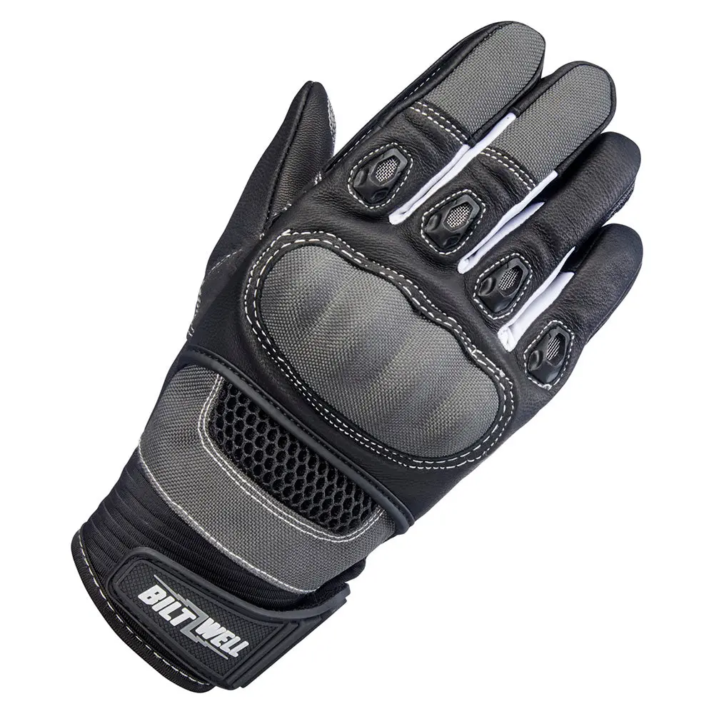 Biltwell Bridgeport Textile Glove [Grey] 1