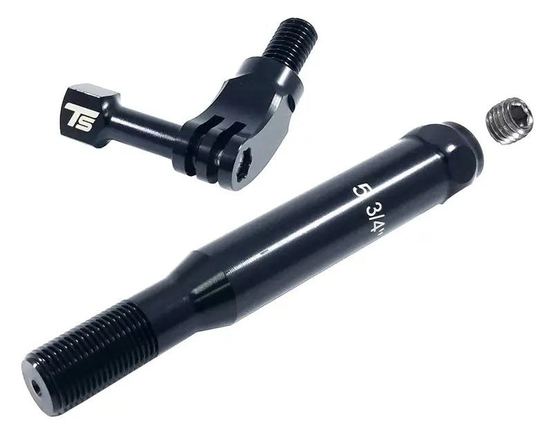 Torque Solution Billet Front Go Pro Mount (Black) Subaru Wrx / Sti 2015+ 1