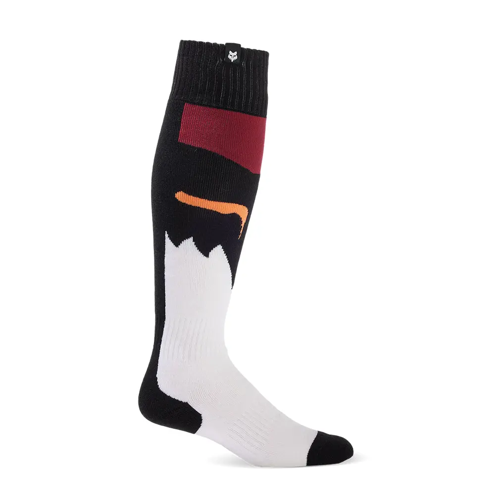 Fox 180 Flora Socks [Black/White] 1