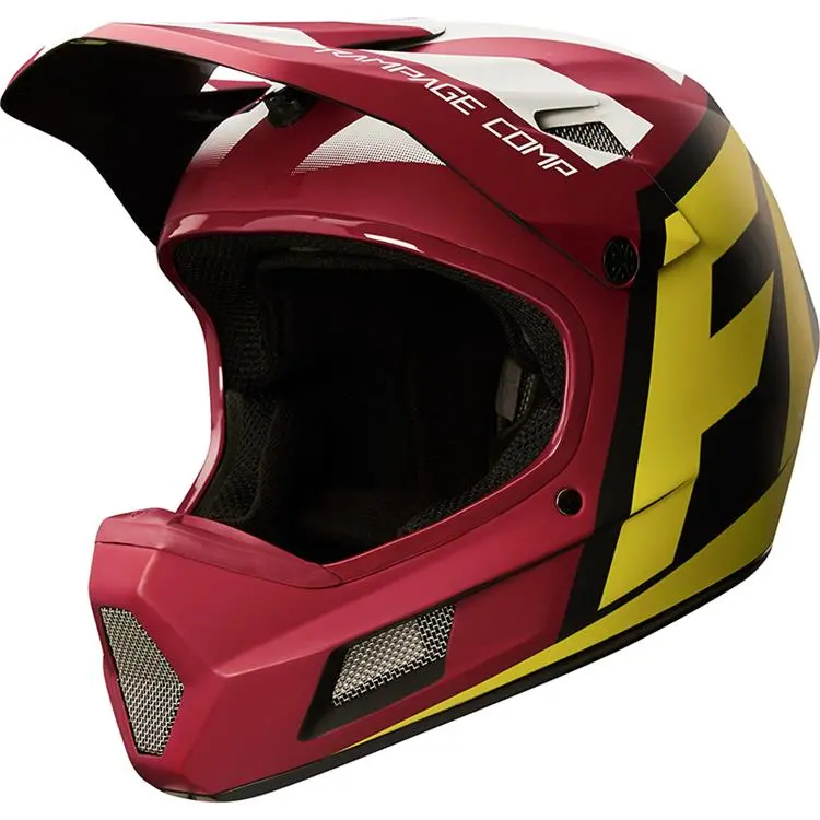 Fox Rampage Comp Creo Helmet [Yellow/Black] Xxl 1