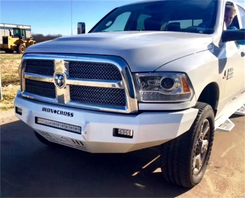 Iron Cross Low-Profile Front Bumper – Matte Black Finish For 2003–2005 Dodge Ram 2500/3500 1