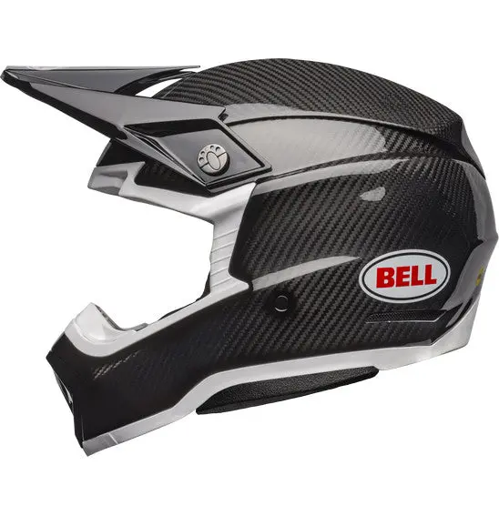 Bell Moto-10 Spherical Gloss Black/White 1