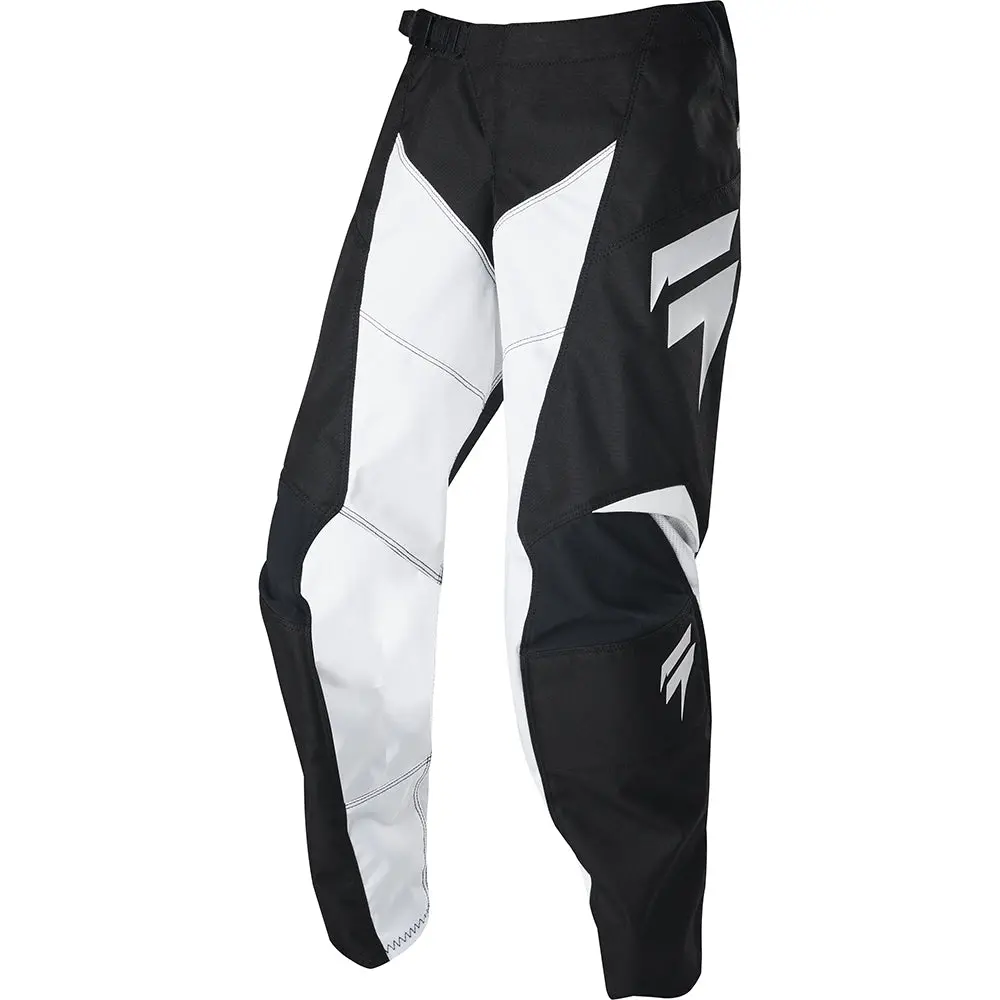 Shift Youth Whit3 Race Pants [Black/White] 1