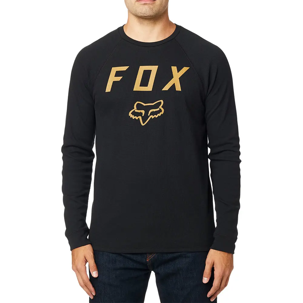 Fox Moth Thermal Raglan [Black] 1