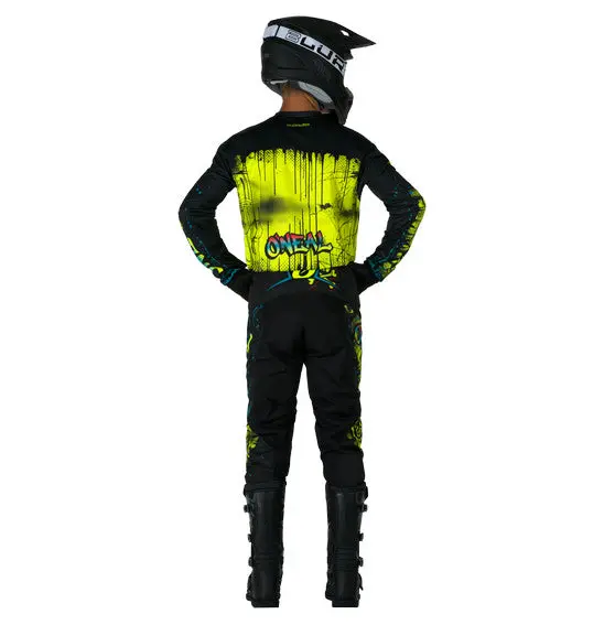 O'neal 2026 Youth Element Rancid Jersey - Black/Neon 1