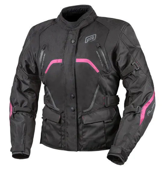 Rjays Voyager 6 Ladies Jacket Blk/Pink - Wp Touring 1
