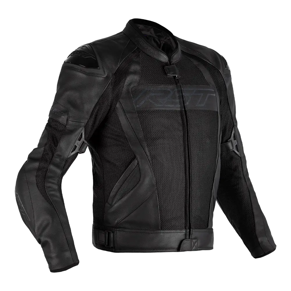 Rst Tractech Evo 4 Mesh Ce Leather Jacket [Black] 1