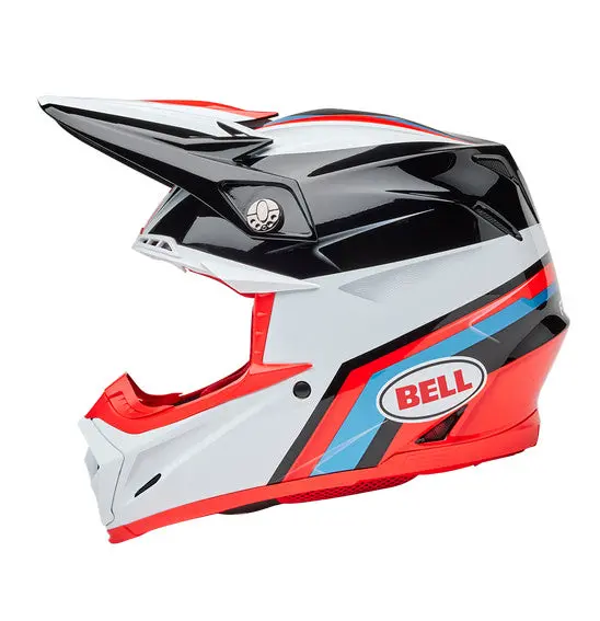 Bell Moto-9S Flex Merchant Red/Black 1