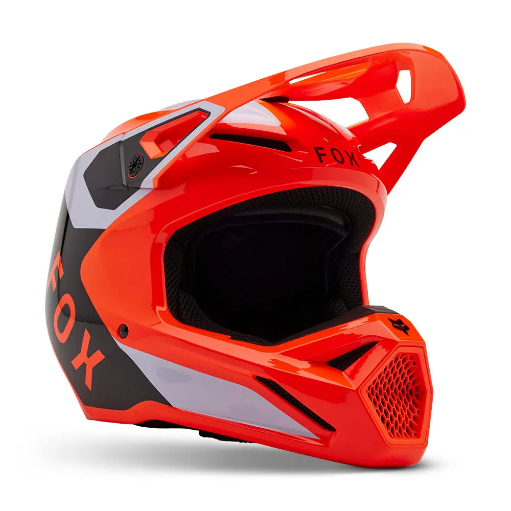 Fox V1 Lean Helmet Mips Ce [Flo Orange] 1