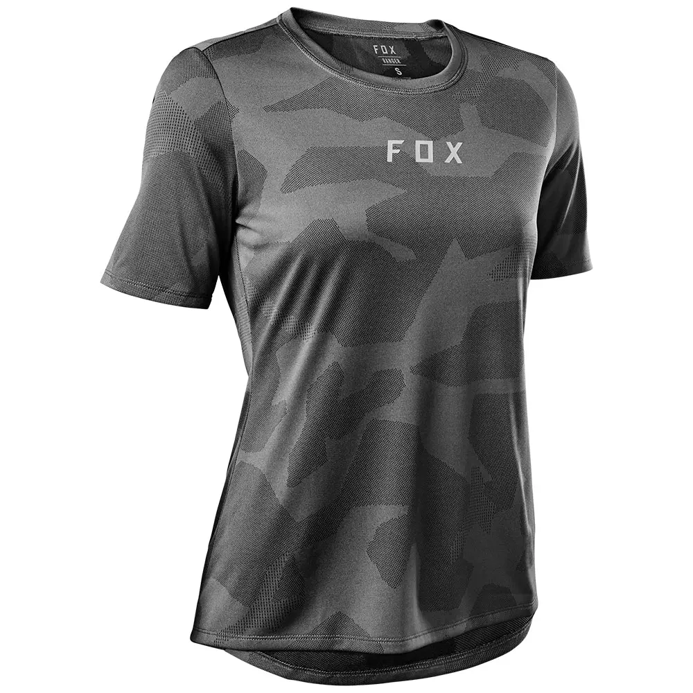 Fox Womens Ranger Tru Dri Ss Jersey [Grey] 1