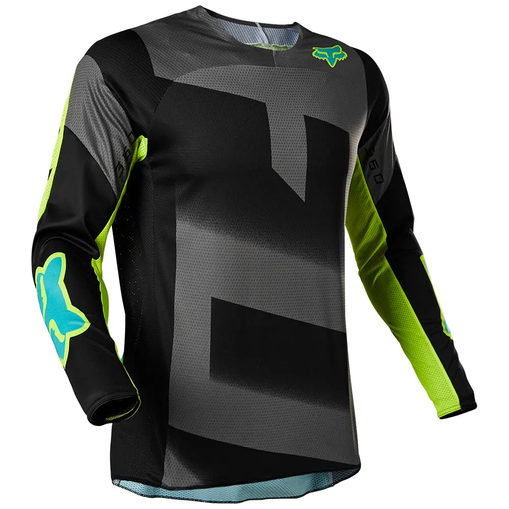 Fox 360 Rkane Jersey [Grey/Yellow] Xl 1