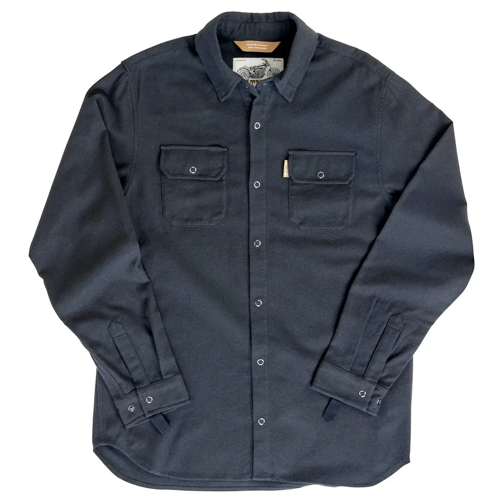 Biltwell Hi Test Flannel Shirt [Black] 1