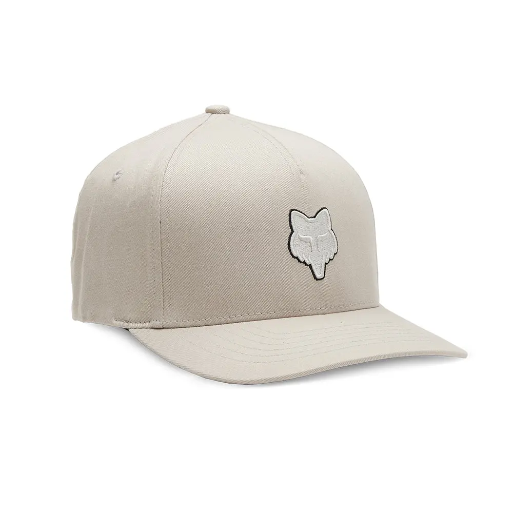 Fox Head Flexfit Hat [Vintage White] 1