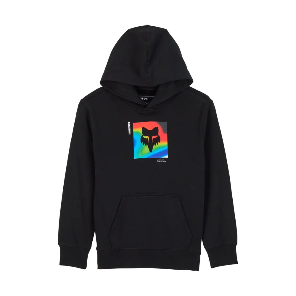 Fox Youth Scans Fleece Pullover Hoody [Black] 1