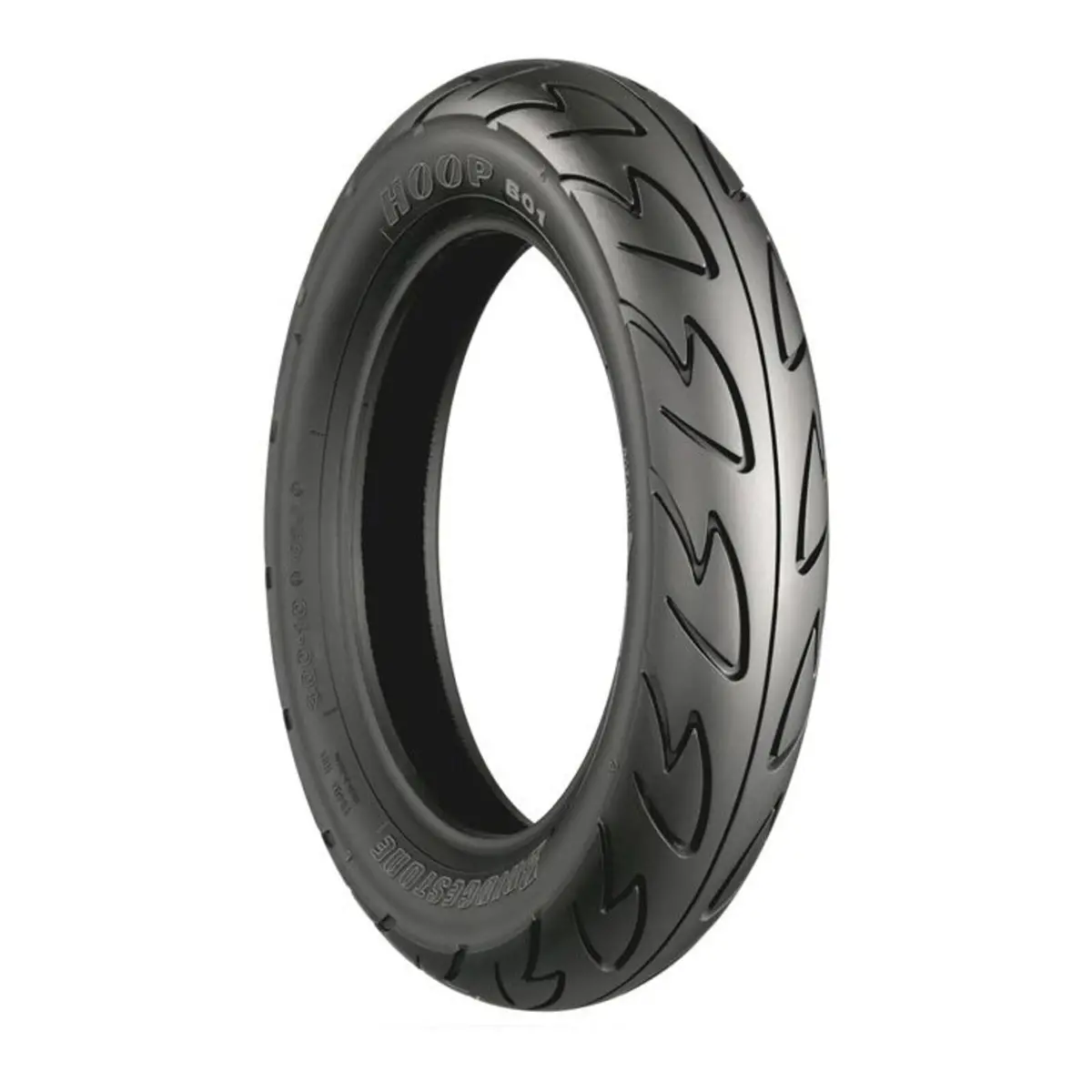 Bridgestone B01 Hoop 110/90-10 Front / Rear Scooter Tubeless Tyre 1