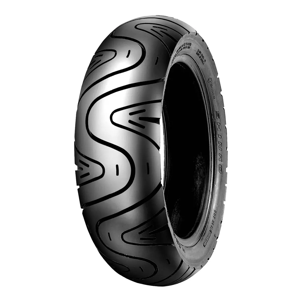 Shinko Sr007 120/70-11 Front / Rear Tubeless Scooter Tyre 1