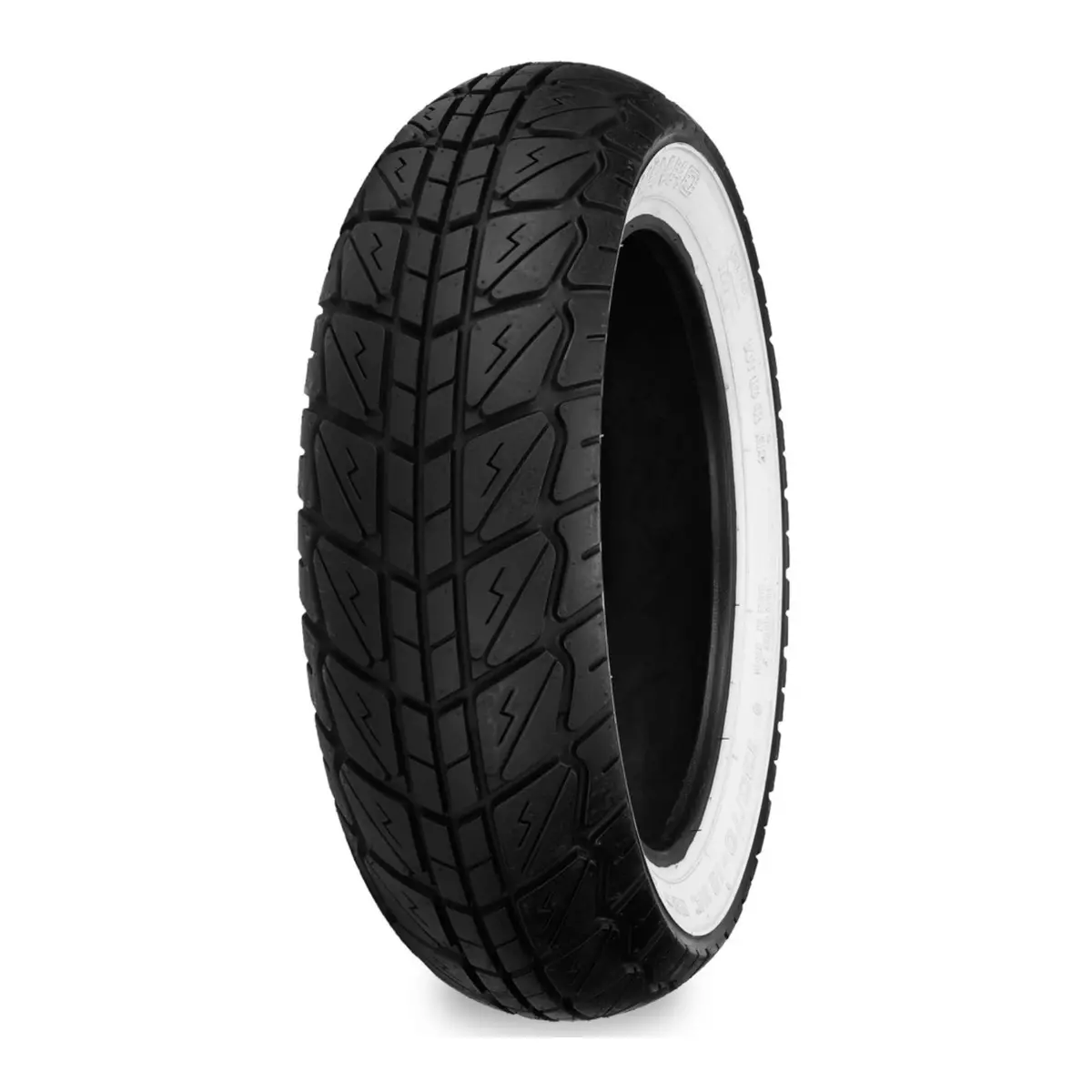 Shinko Sr723 120/70-12 Front Tubeless Scooter Tyre (White Wall) 1