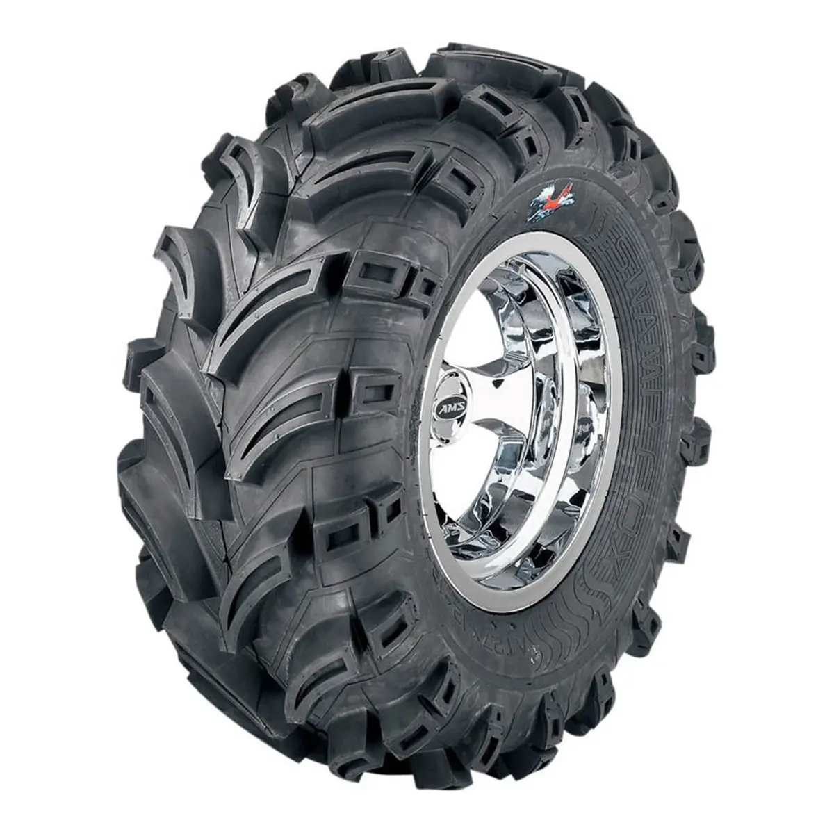 Ams Atv Tyre Swamp Fox Plus - 25 X 10 X 12 (6Pr 50J) 1