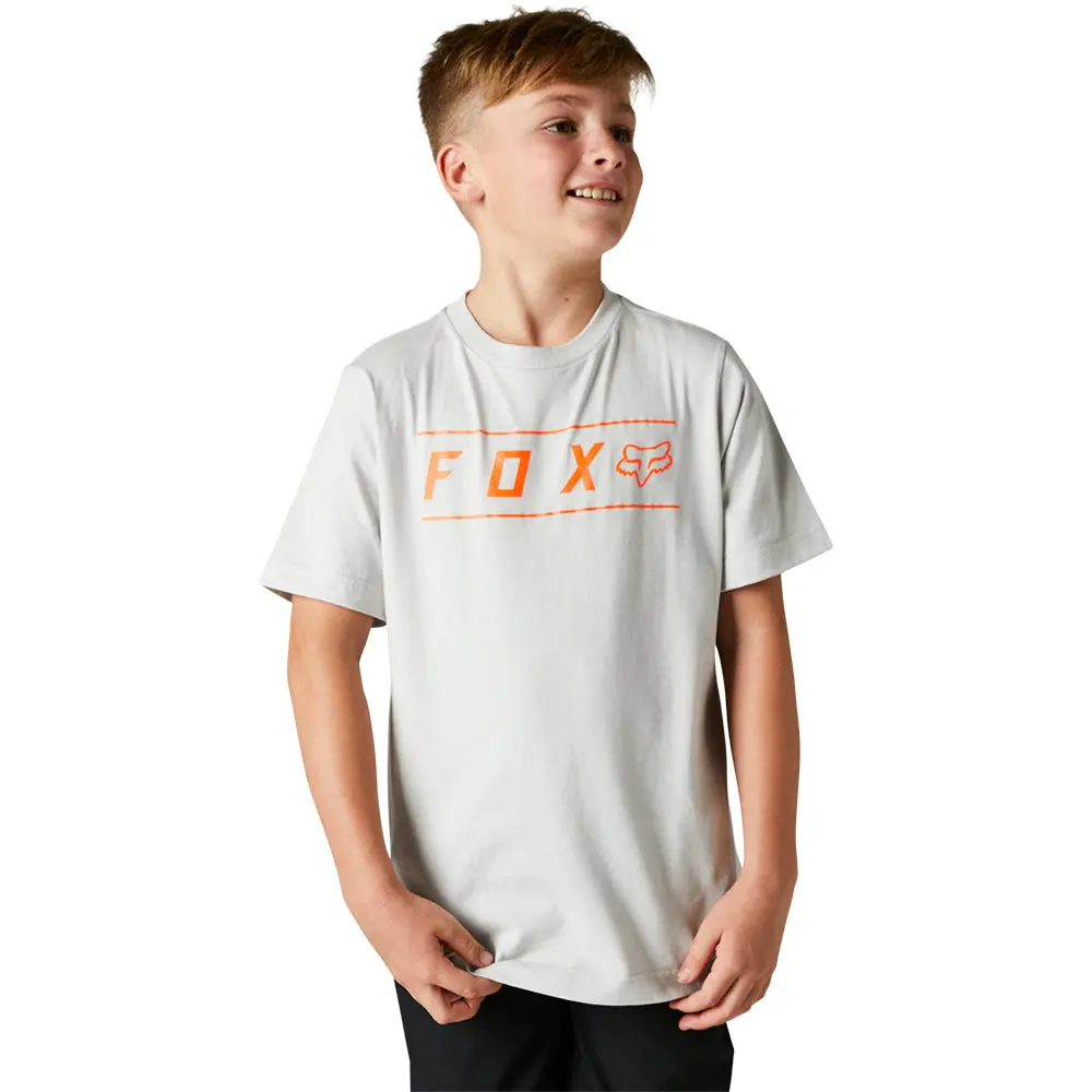 Fox Youth Pinnacle Ss Tee [Light Grey] 1
