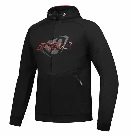 Ixon Touchdown Hoodie Blk/Red - Urban Ce Certified 1