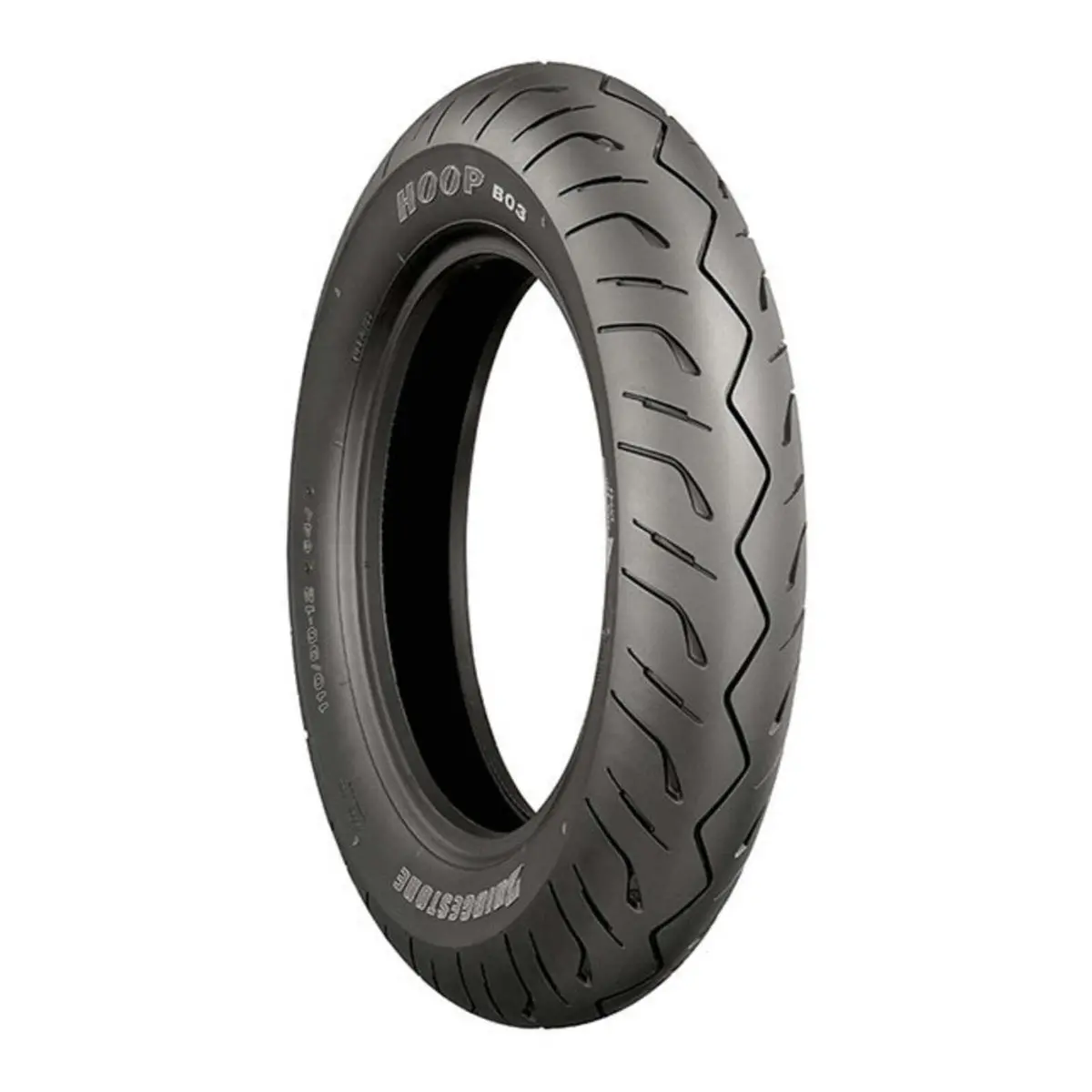 Bridgestone H03 Hoop 110/70-16 Front Scooter Tubeless Tyre 1