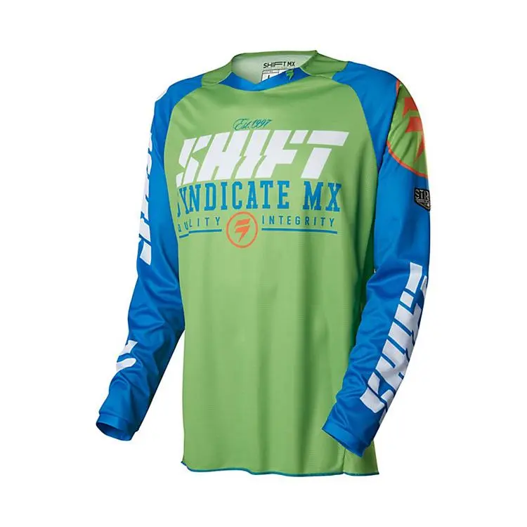 Shift Strike Jersey [Blue/Green] 1