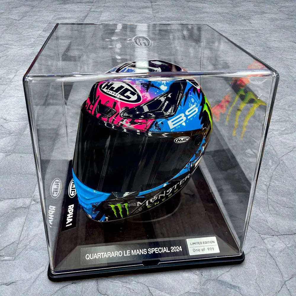 Rpha1 Fabio Quartararo 2024 Le Mans Special - 1:4 Mini Replica Helmet 1