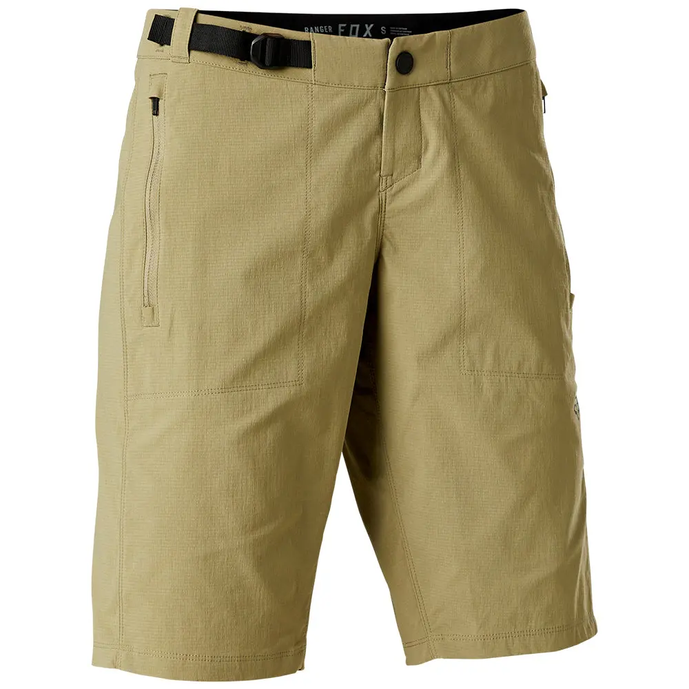 Fox Womens Ranger Shorts With Liner [Bark] 1