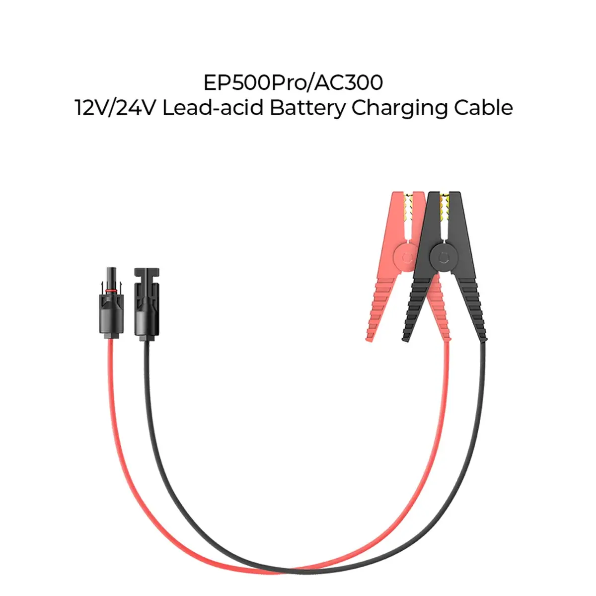 Bluetti 12V/24V Lead Acid Battery Charging Cable For Ac300/Ep500p 1