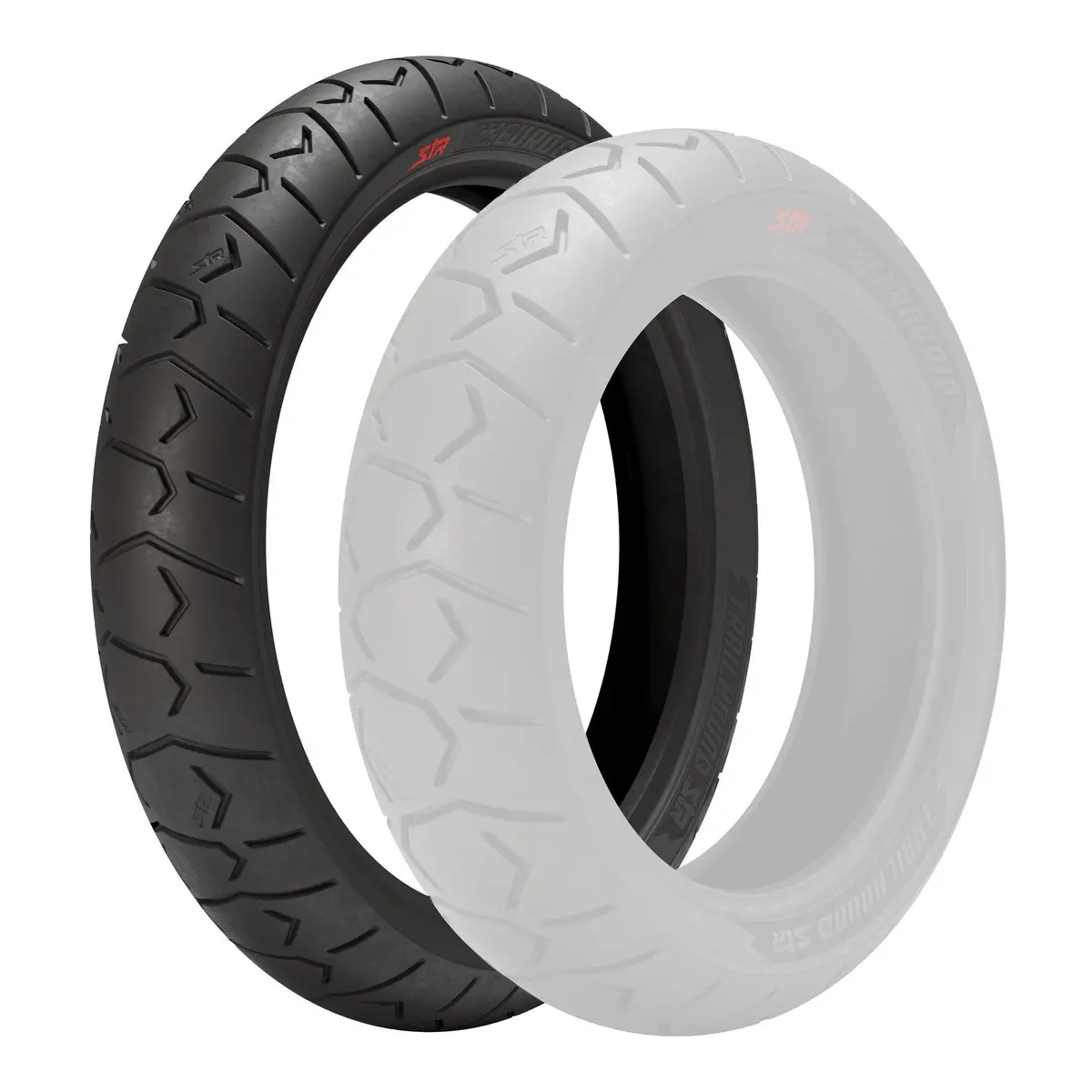 Eurogrip Trailhound Str 100/90-19 Front Tubeless Tyre (57V Rating) 1