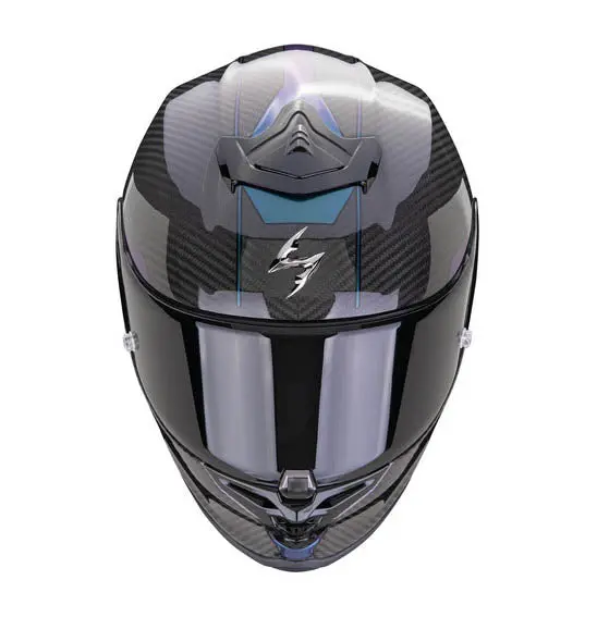 Scorpion Exo-R1 Evo Carbon Air Rally - Black/Chameleon 1