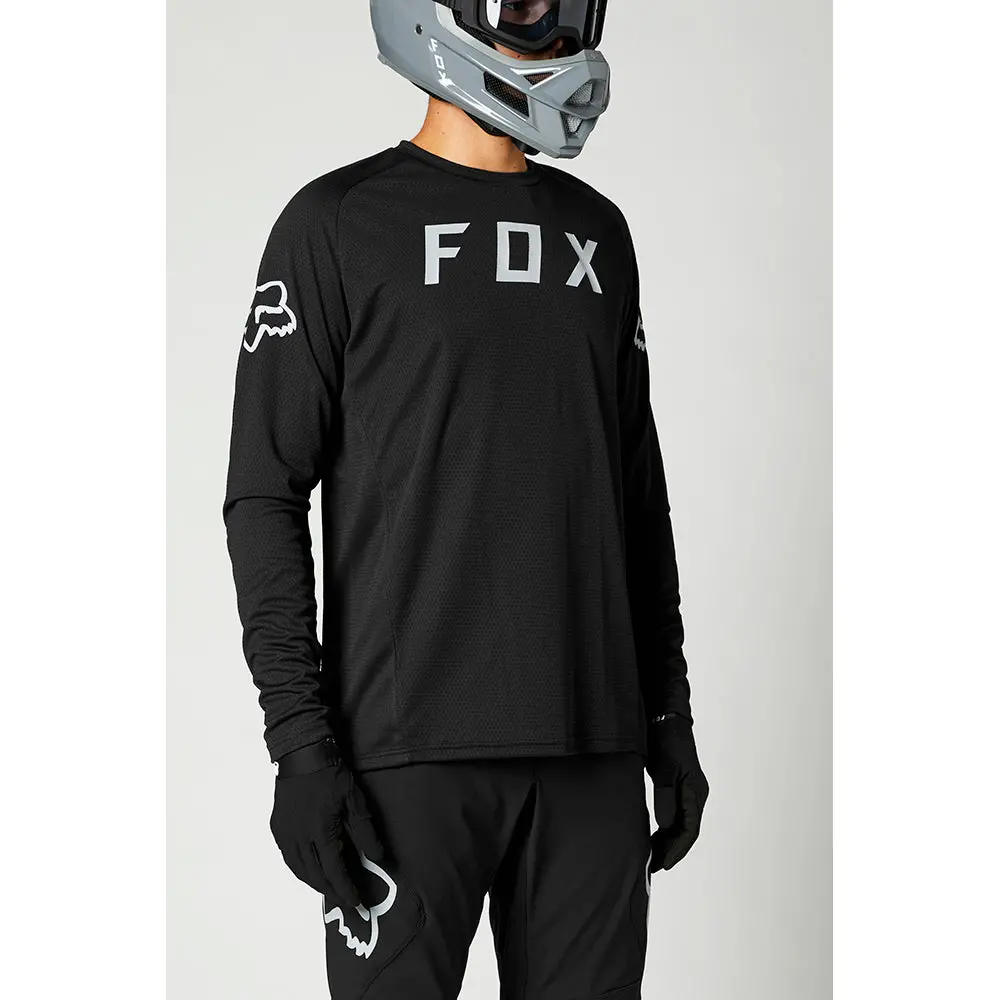 Fox Defend Ls Jersey [Black] 1